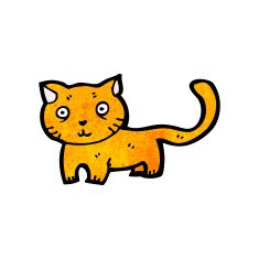 Cartoon Cat N298