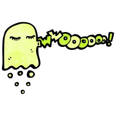 cartoon gree ghost N4
