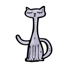 Cute cartoon cat N42