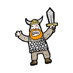 cartoon viking N25