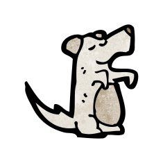 Cartoon Dog N109