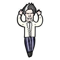 Cartoon Vampire N177