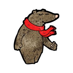Cartoon Bear N99