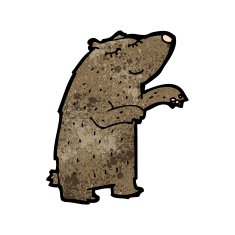 Cartoon Bear N101