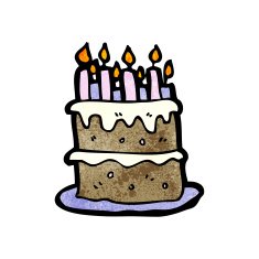 Cartoon Birthday Cake N49