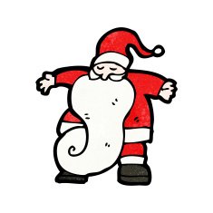 Cartoon Santa Claus N381