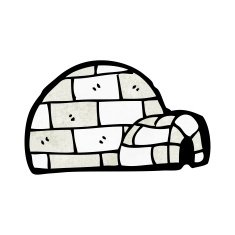 cartoon igloo N4