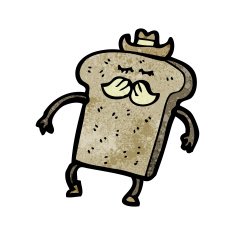 bread cartoon character N2
