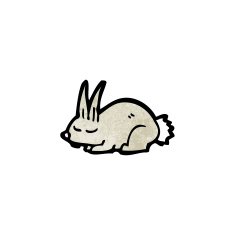 Cartoon Bunny Rabbit N25
