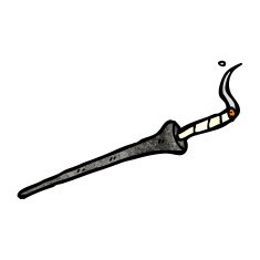 cigarette holder cartoon N3