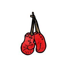 Cartoon Boxing Gloves N23
