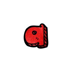 cartoon letter a N19