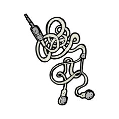 cartoon earphones N4