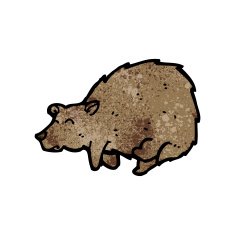 Cartoon Bear N107