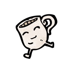 cartoon teacup N12