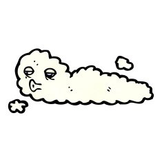 floating cloud cartoon N2
