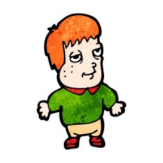 cartoon ginger boy N3