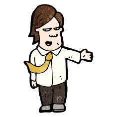 cartoon salesman N26