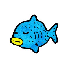 Cartoon Fish N199