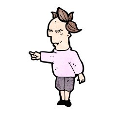 pointing man cartoon N2