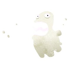 spooky ghost cartoon N27