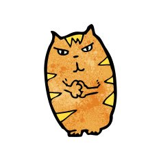 evil cartoon cat N3