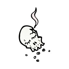 cartoon gun shot head N2