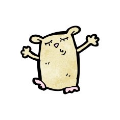 cartoon hampster N2
