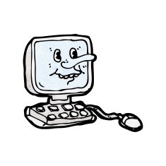 Cartoon Computer N41