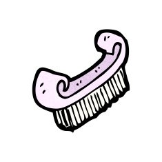 cartoon nail brush N5