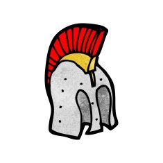 Cartoon Helmet N9
