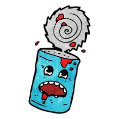Cartoon Tin Can N4