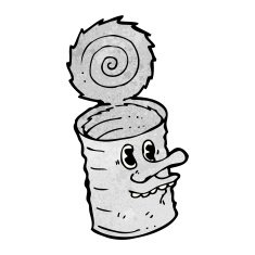 Cartoon Tin Can N5