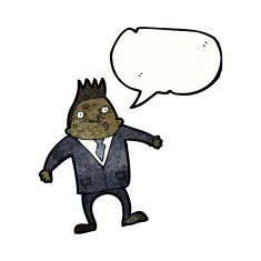 cartoon businessman shrugging shoulders N12