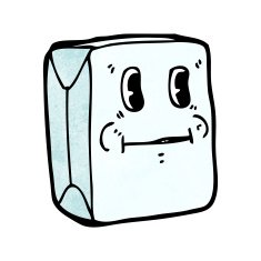milk carton cartoon character N5