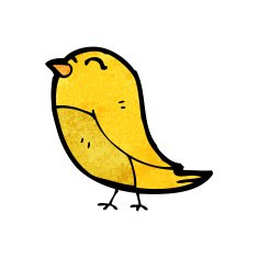 Cartoon Bird N450