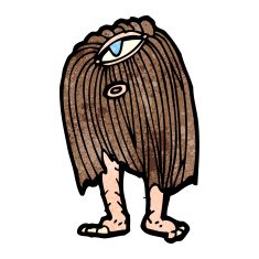 Cartoon Hairy Monster N32