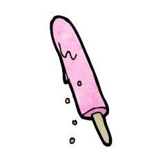 melting ice lolly cartoon N2