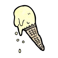 Cartoon Ice Cream N56