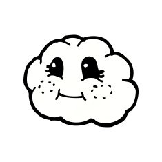 cloud cartoon character N48