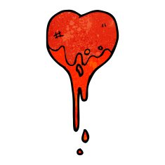 cartoon heart symbol N14
