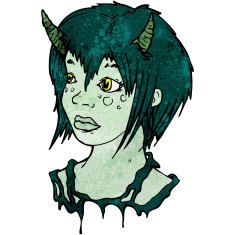 Devil Girl Cartoon N10