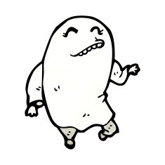 dancing ghost cartoon N5