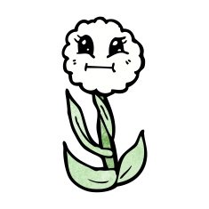 Cartoon Dandelion N6