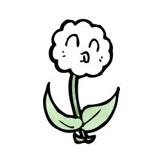 Cartoon Dandelion N8