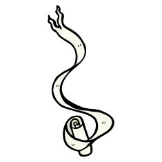 decorative scroll cartoon N7