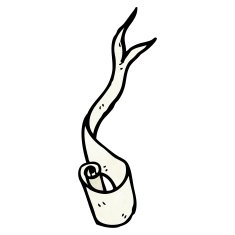 decorative scroll cartoon N9