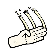 judo chop symbol N2