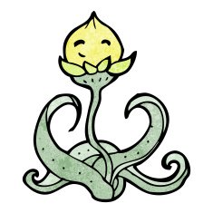 flower cartoon character N24