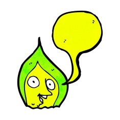 cartoon little fire spirit N5